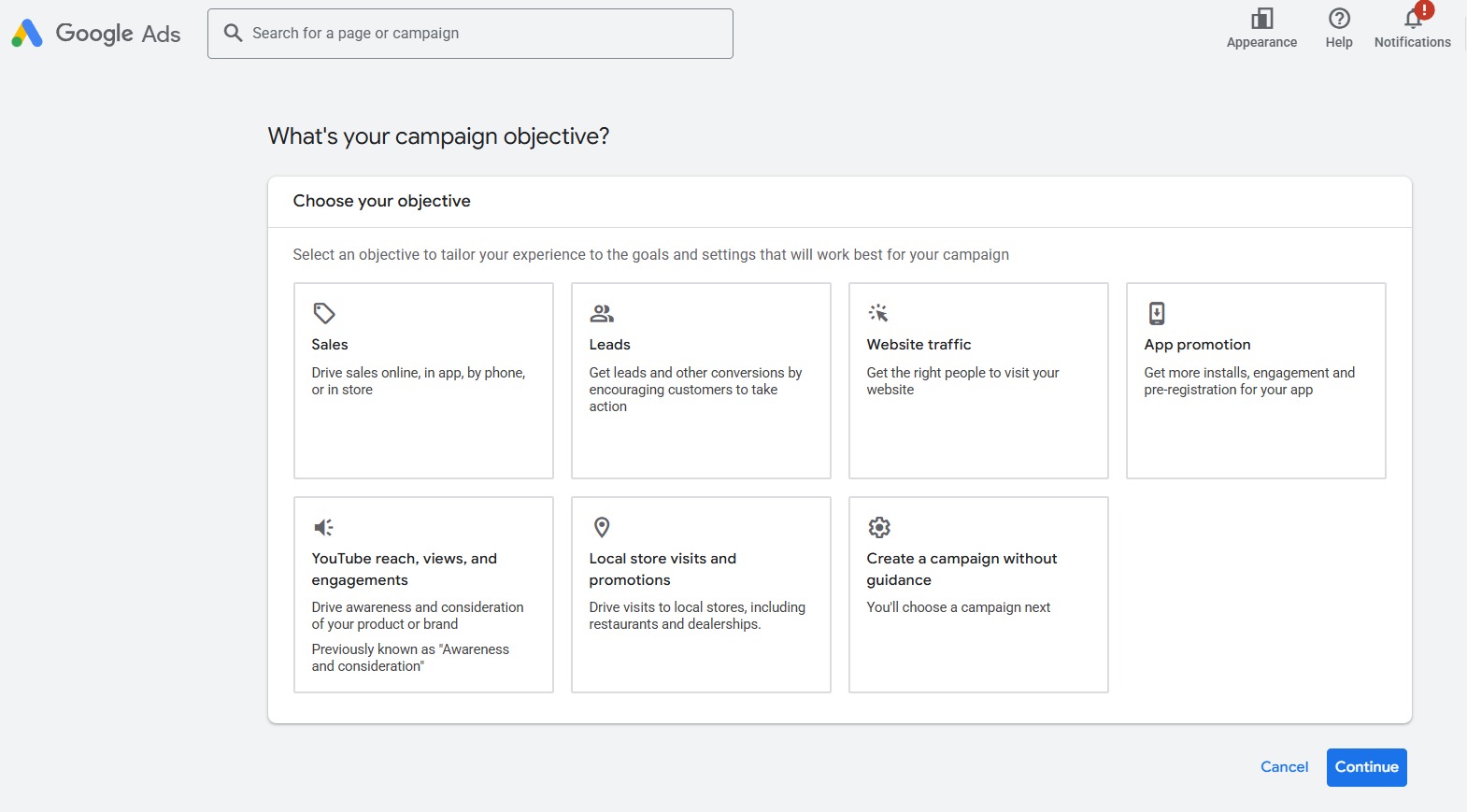 Meta Ads Manager Campaign Preview