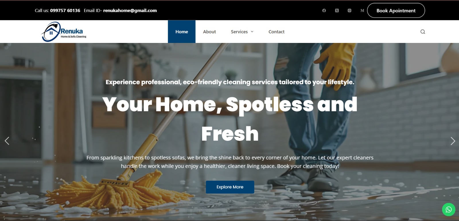 Growth focused website design preview